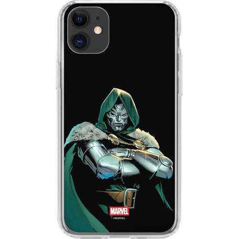Marvel Dr. Doom iPhone 11 Clear Case