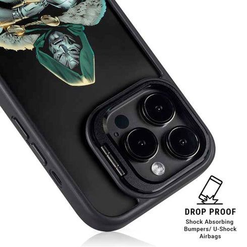 Marvel Dr. Doom iPhone 14 Pro Kickstand Case