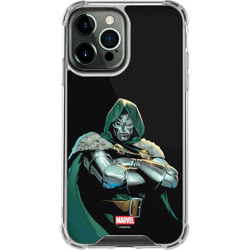 Marvel Dr. Doom iPhone 14 Pro Max Clear Case
