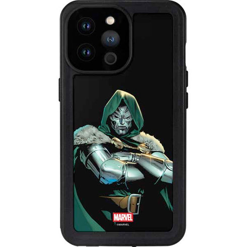 Marvel Dr. Doom iPhone 14 Pro Max Waterproof Case