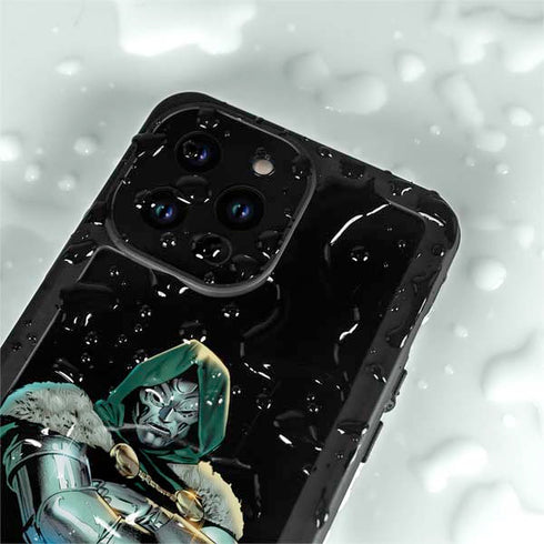Marvel Dr. Doom iPhone 14 Pro Max Waterproof Case