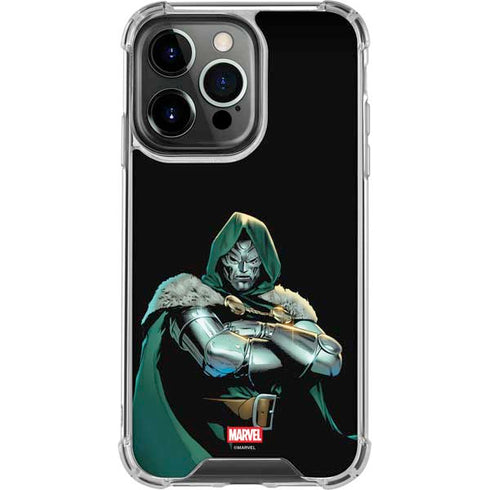 Marvel Dr. Doom iPhone 15 Pro Clear Case