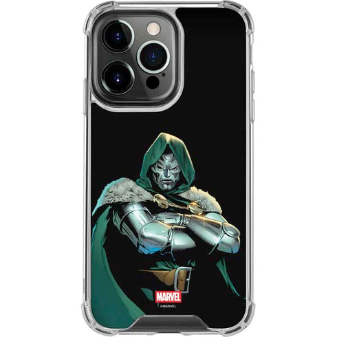 Marvel Dr. Doom iPhone 15 Pro Max Clear Case