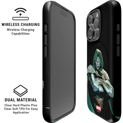 Marvel Dr. Doom iPhone 16 Pro Magsafe Impact Case