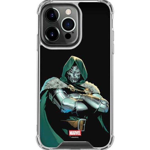 Marvel Dr. Doom iPhone 16 Pro Max Clear Case
