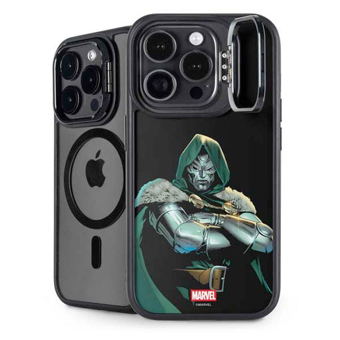 Marvel Dr. Doom iPhone 16 Pro Max Kickstand Case
