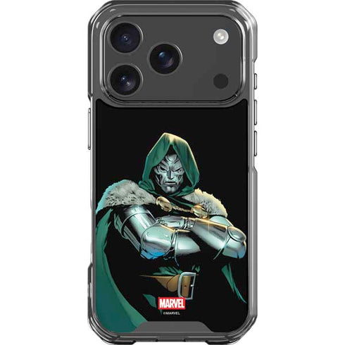 Marvel Dr. Doom iPhone 18 Pro Clear Case