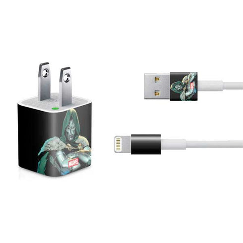 Marvel Dr. Doom iPhone Charger (5W USB) Skin