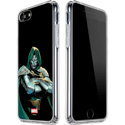 Marvel Dr. Doom iPhone SE (2nd & 3rd Gen) Clear Case
