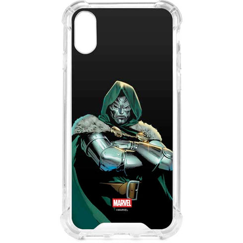 Marvel Dr. Doom iPhone XS Clear Case