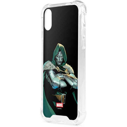 Marvel Dr. Doom iPhone XS Clear Case