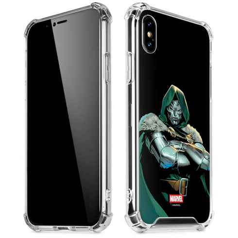 Marvel Dr. Doom iPhone XS Max Clear Case