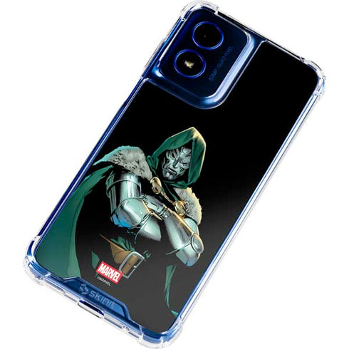 Marvel Dr. Doom Moto G 5G (2024) Clear Case