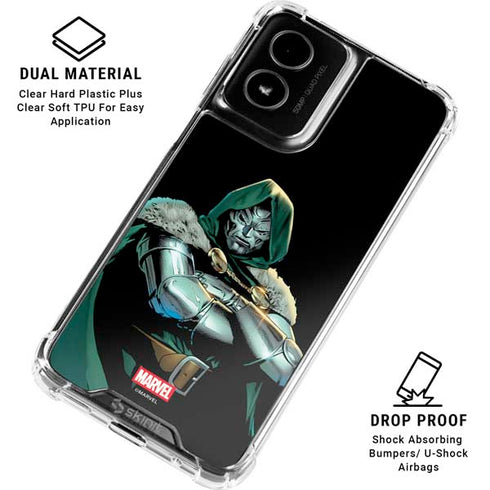 Marvel Dr. Doom Moto G Power 5G (2024) Clear Case