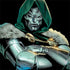 Marvel Dr. Doom PlayStation 4 Gold Wireless Headset Skin