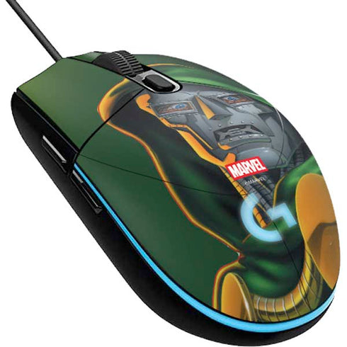Marvel Dr. Doom Portrait G203 Prodigy RGB Wired Gaming Mouse Skin