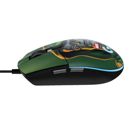 Marvel Dr. Doom Portrait G203 Prodigy RGB Wired Gaming Mouse Skin