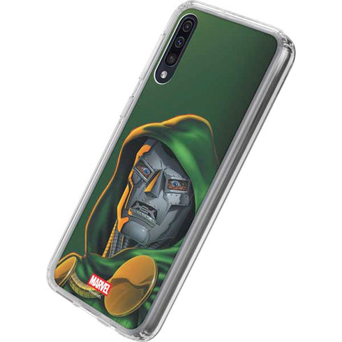 Marvel Dr. Doom Portrait Galaxy A50 Clear Case
