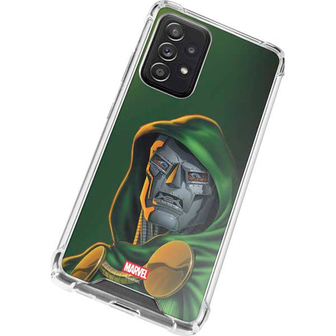 Marvel Dr. Doom Portrait Galaxy A72 5G Clear Case