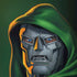 Marvel Dr. Doom Portrait Galaxy Note 8 Skin