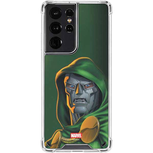Marvel Dr. Doom Portrait Galaxy S21 Ultra 5G Clear Case