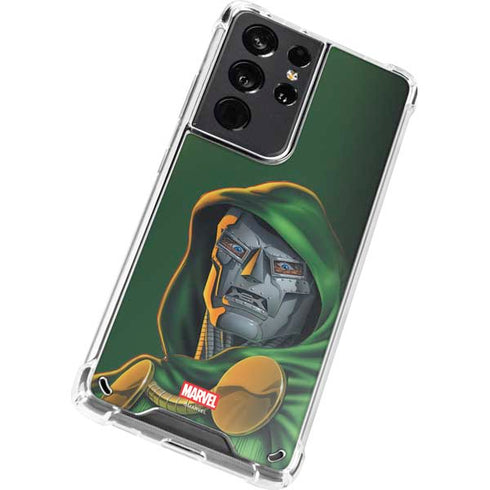 Marvel Dr. Doom Portrait Galaxy S21 Ultra 5G Clear Case