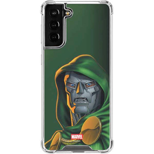 Marvel Dr. Doom Portrait Galaxy S22 Plus Clear Case