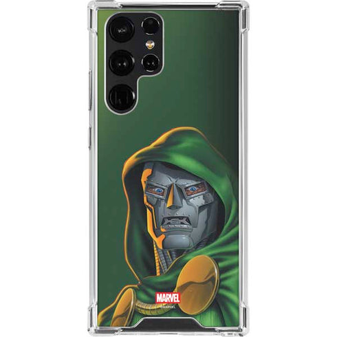 Marvel Dr. Doom Portrait Galaxy S22 Ultra Clear Case