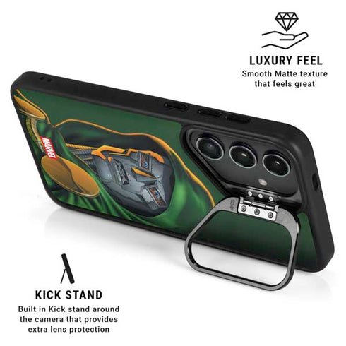 Marvel Dr. Doom Portrait Galaxy S25 Plus Kickstand Case