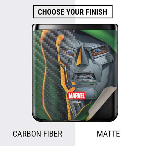 Marvel Dr. Doom Portrait Galaxy Z Flip Skin