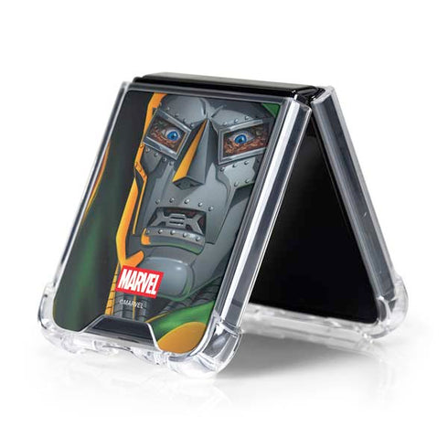 Marvel Dr. Doom Portrait Galaxy Z Flip5 5G Clear Case