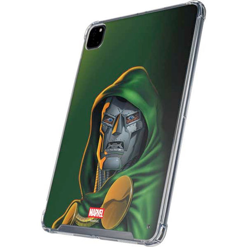 Marvel Dr. Doom Portrait iPad Pro 12.9in (2020) Clear Case