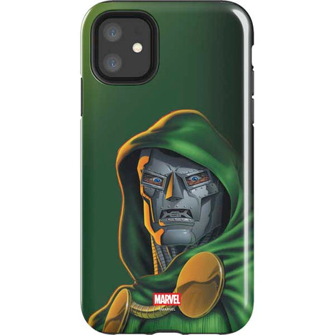 Marvel Dr. Doom Portrait iPhone 11 Impact Case