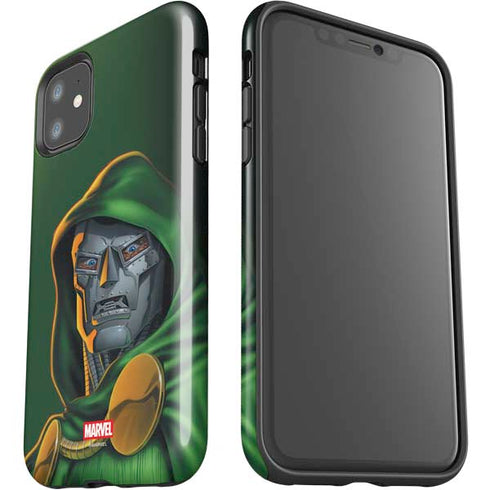 Marvel Dr. Doom Portrait iPhone 11 Impact Case