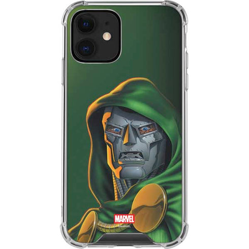 Marvel Dr. Doom Portrait iPhone 12 Clear Case