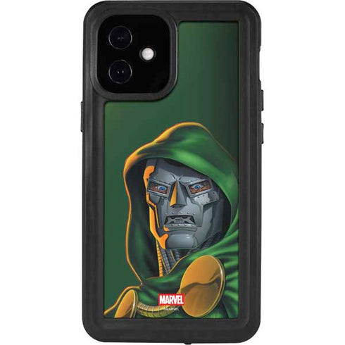 Marvel Dr. Doom Portrait iPhone 12 Mini Waterproof Case