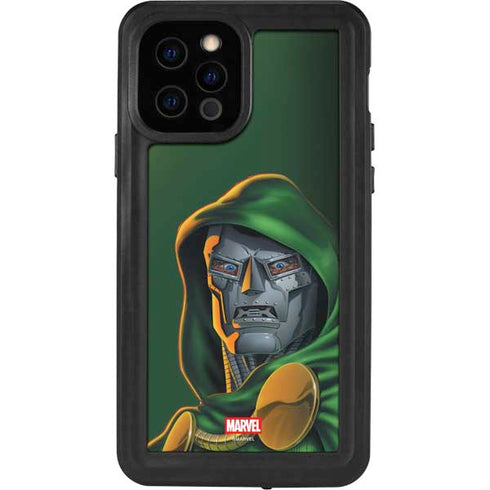 Marvel Dr. Doom Portrait iPhone 12 Pro Waterproof Case