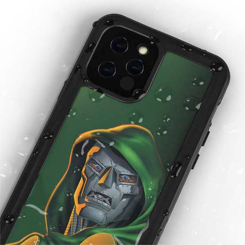 Marvel Dr. Doom Portrait iPhone 12 Pro Waterproof Case