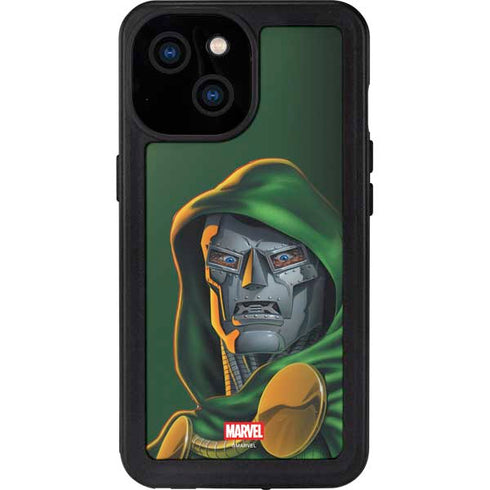Marvel Dr. Doom Portrait iPhone 13 Mini Waterproof Case