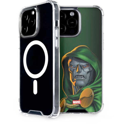 Marvel Dr. Doom Portrait iPhone 14 Pro Max MagSafe Case