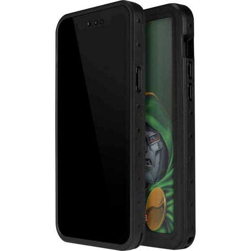 Marvel Dr. Doom Portrait iPhone 14 Pro Waterproof Case