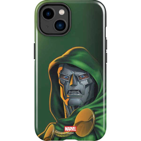 Marvel Dr. Doom Portrait iPhone 15 Impact Case