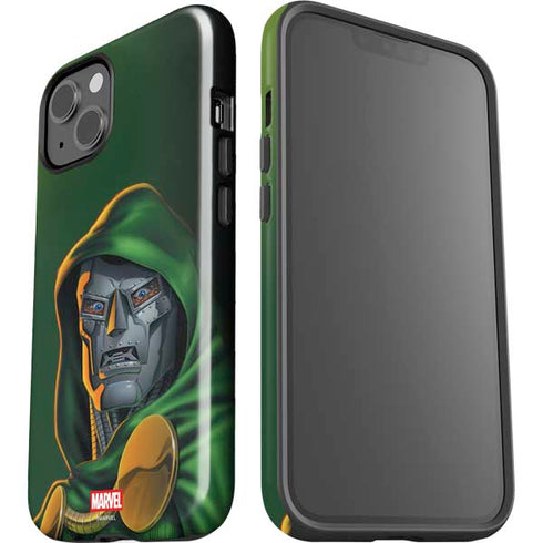 Marvel Dr. Doom Portrait iPhone 15 Plus Impact Case