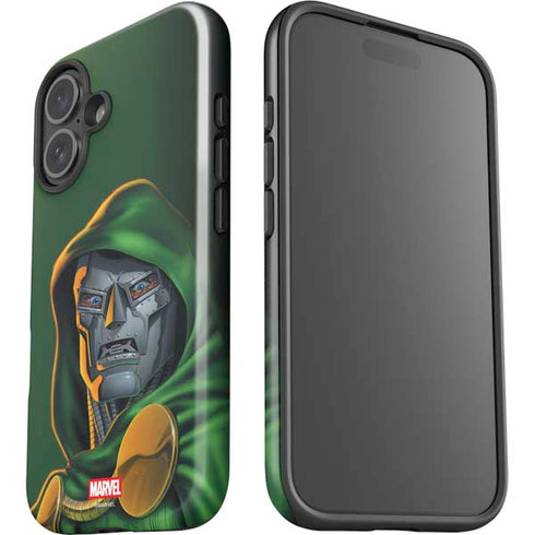 Marvel Dr. Doom Portrait iPhone 16 Impact Case