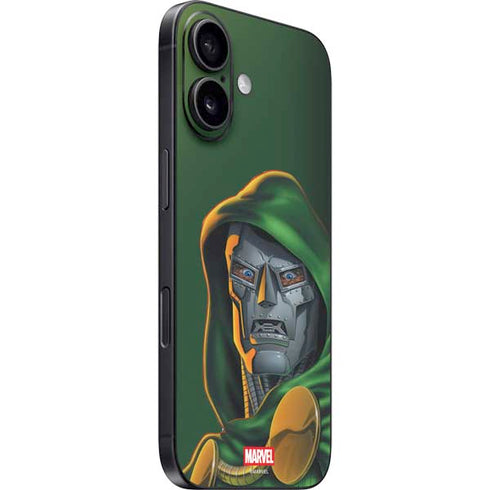 Marvel Dr. Doom Portrait iPhone 16 Plus Skin