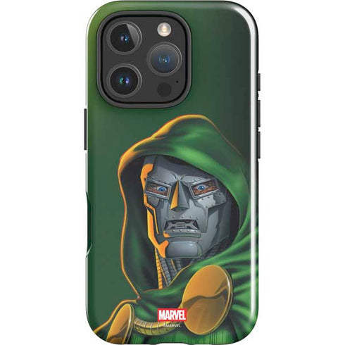 Marvel Dr. Doom Portrait iPhone 16 Pro Impact Case