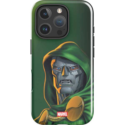 Marvel Dr. Doom Portrait iPhone 16 Pro Max Impact Case