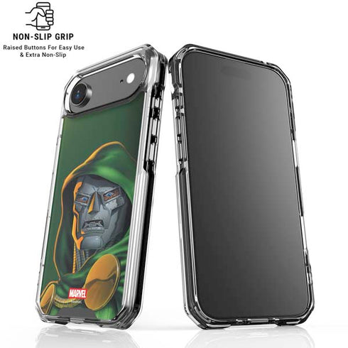 Marvel Dr. Doom Portrait iPhone 17 Air Clear Case