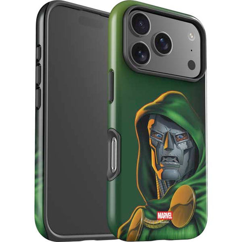 Marvel Dr. Doom Portrait iPhone 17 Pro Impact Case