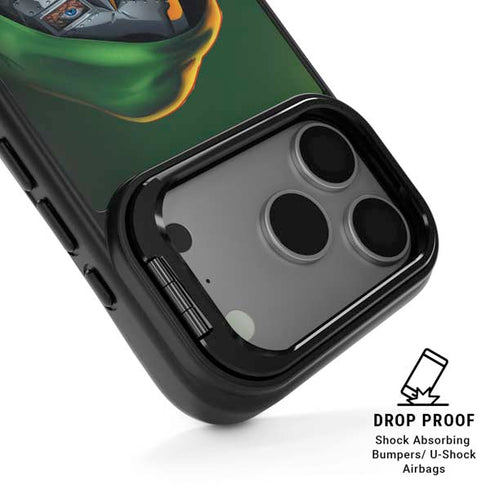 Marvel Dr. Doom Portrait iPhone 17 Pro Kickstand Case